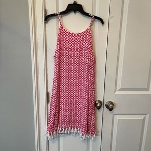 Tasseled Pink Sundress